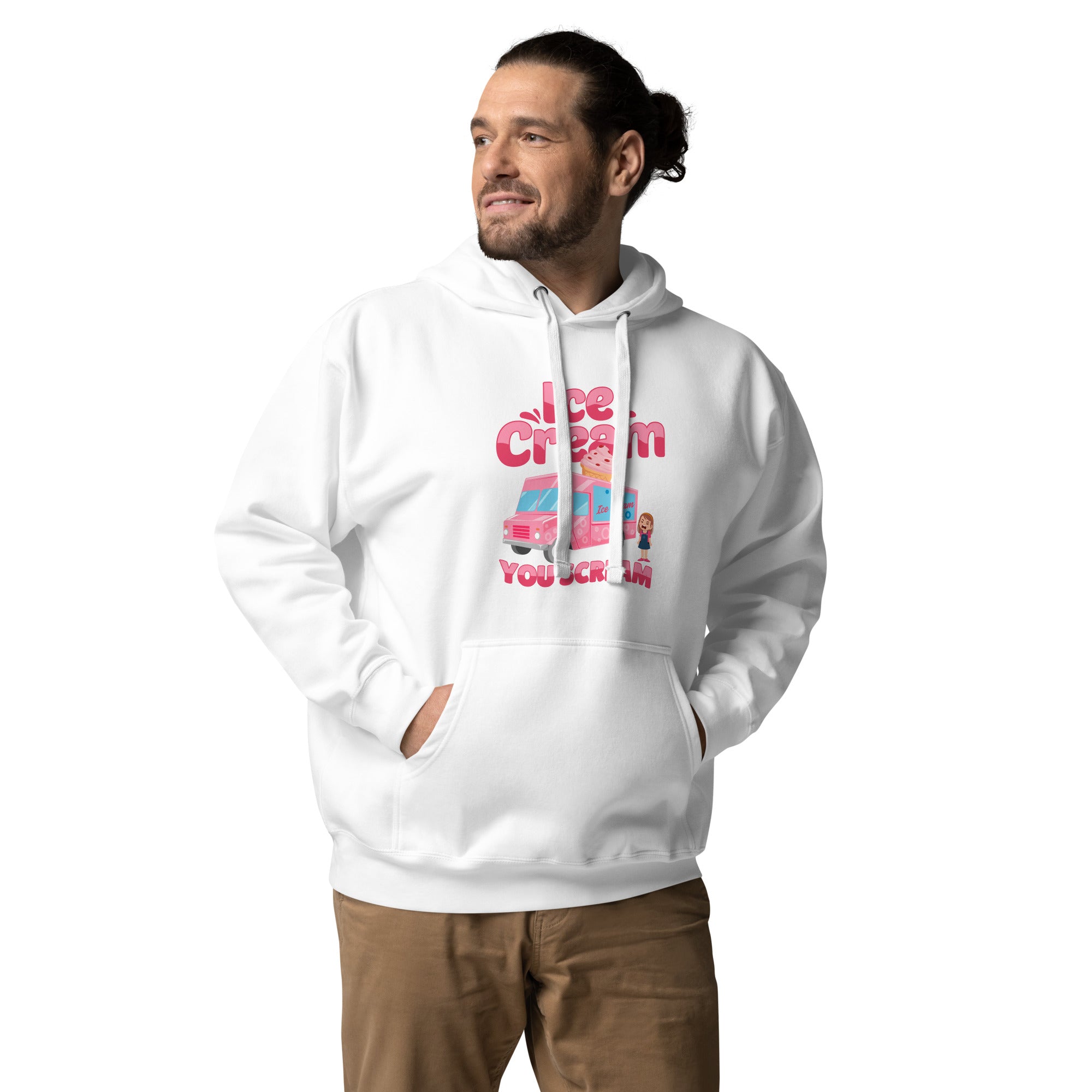 Ice Cream You Scream Unisex Hoodie