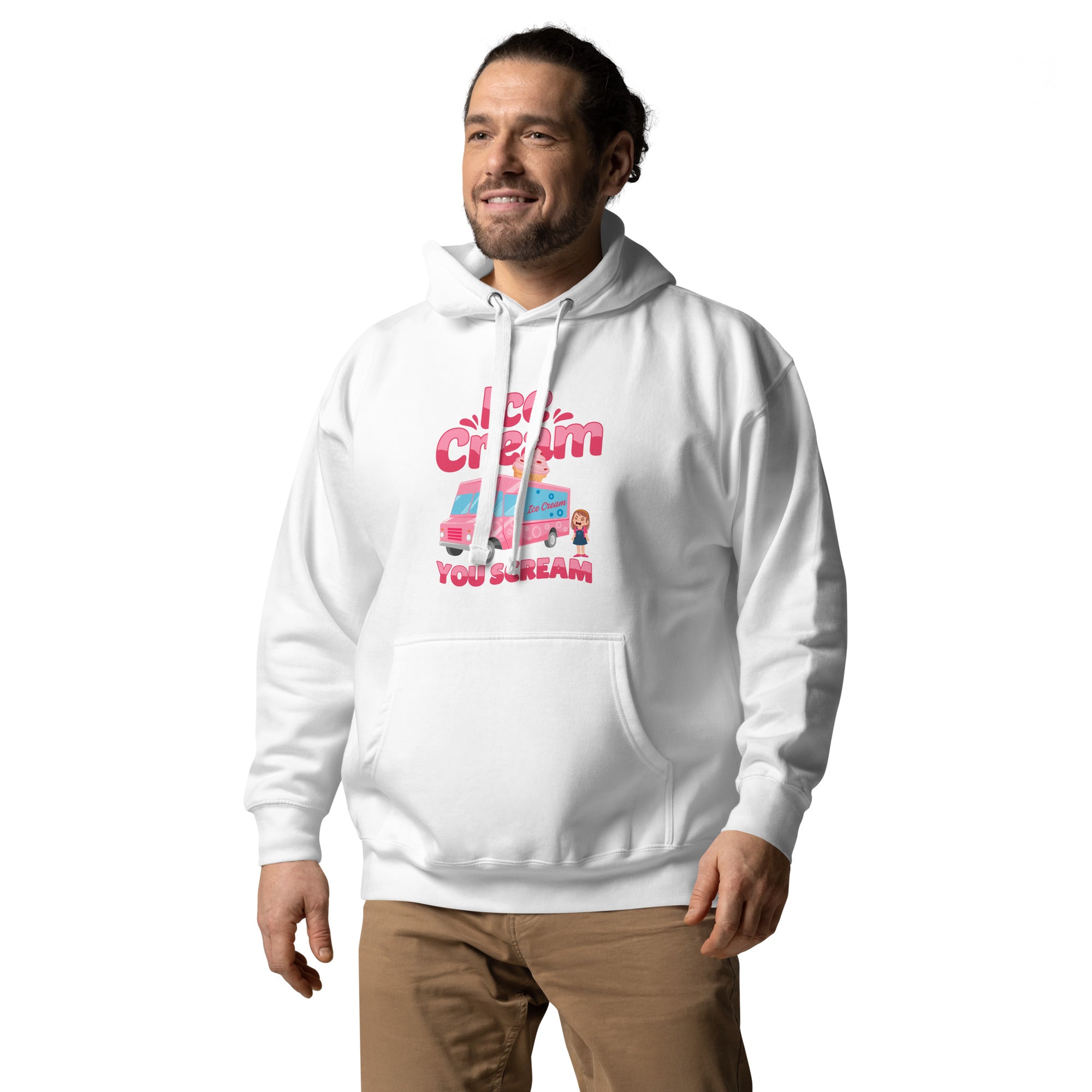 Ice Cream You Scream Unisex Hoodie