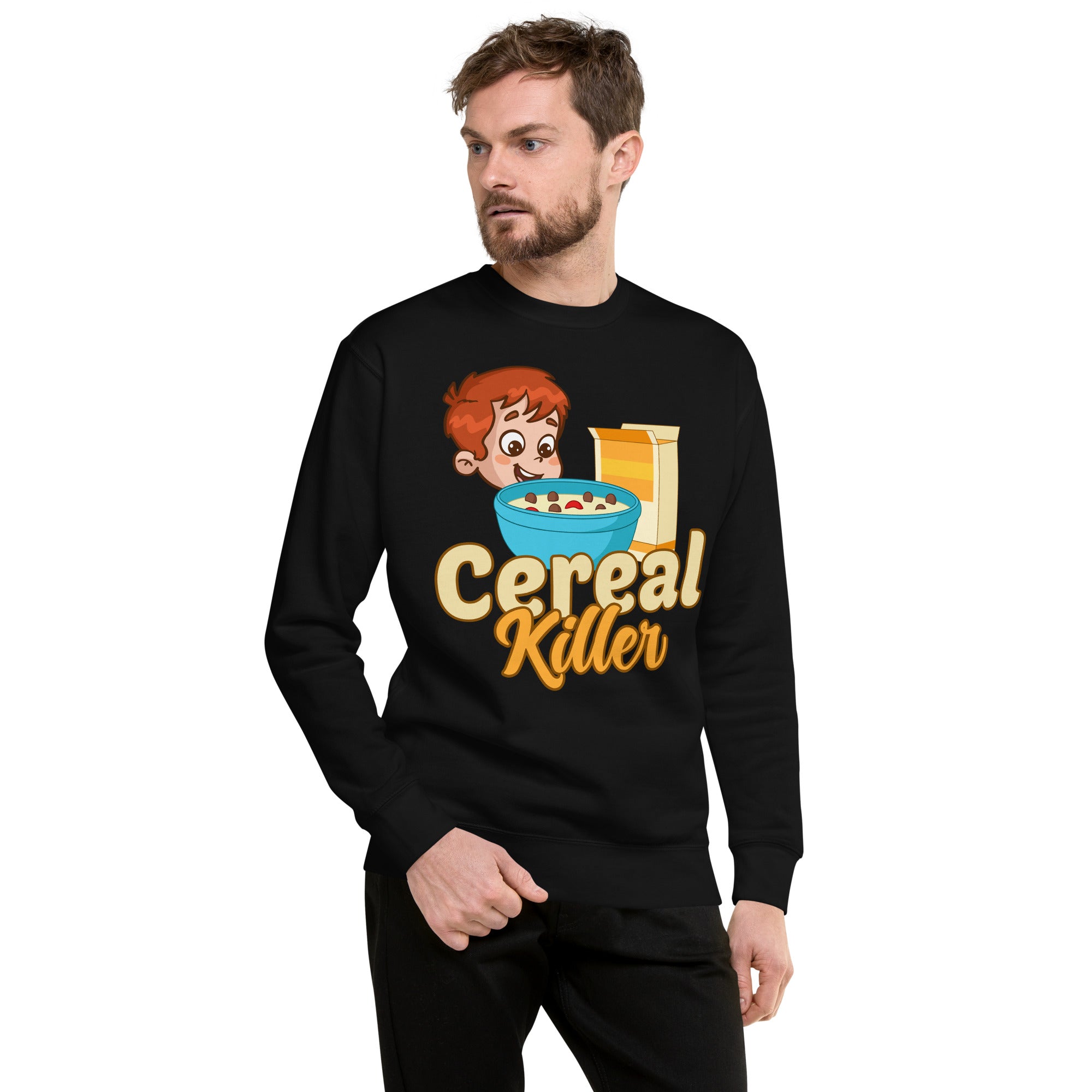 Cereal Killer Unisex Premium Sweatshirt