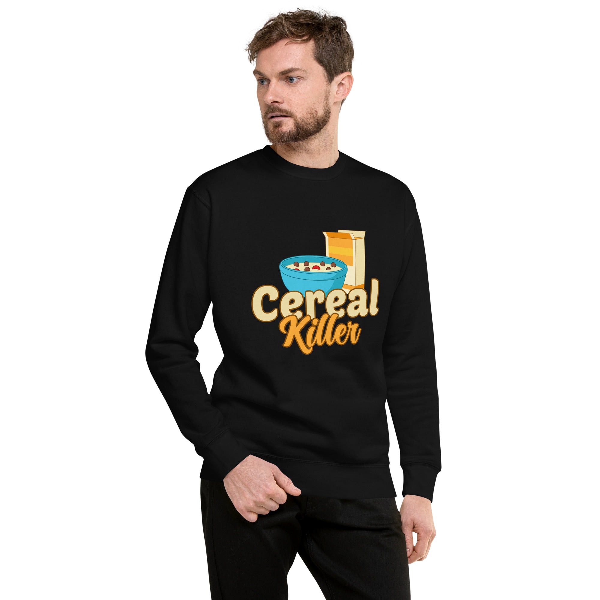 Cereal Killer Unisex Premium Sweatshirt