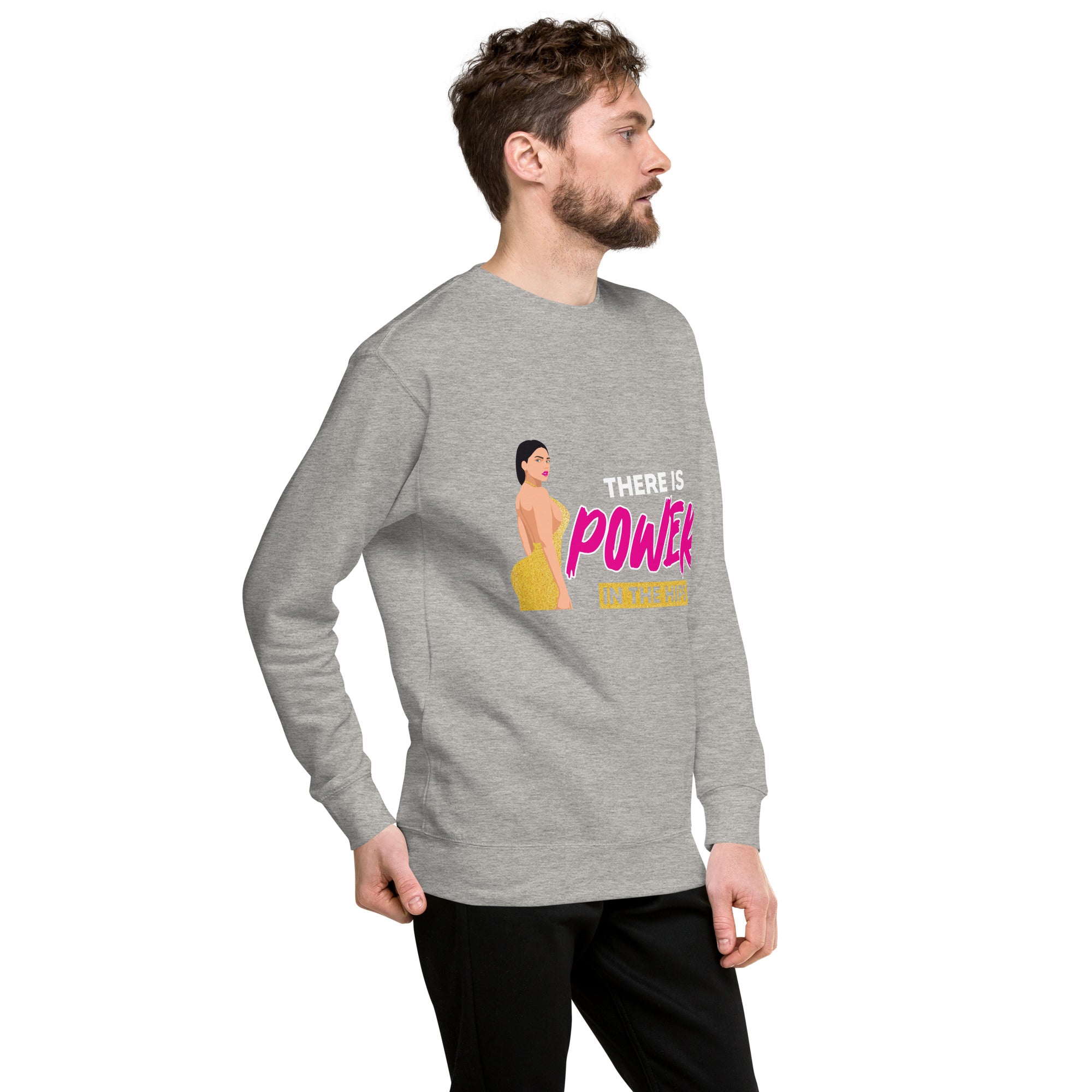 There is Power in The Hip Unisex Premium Sweatshirt
