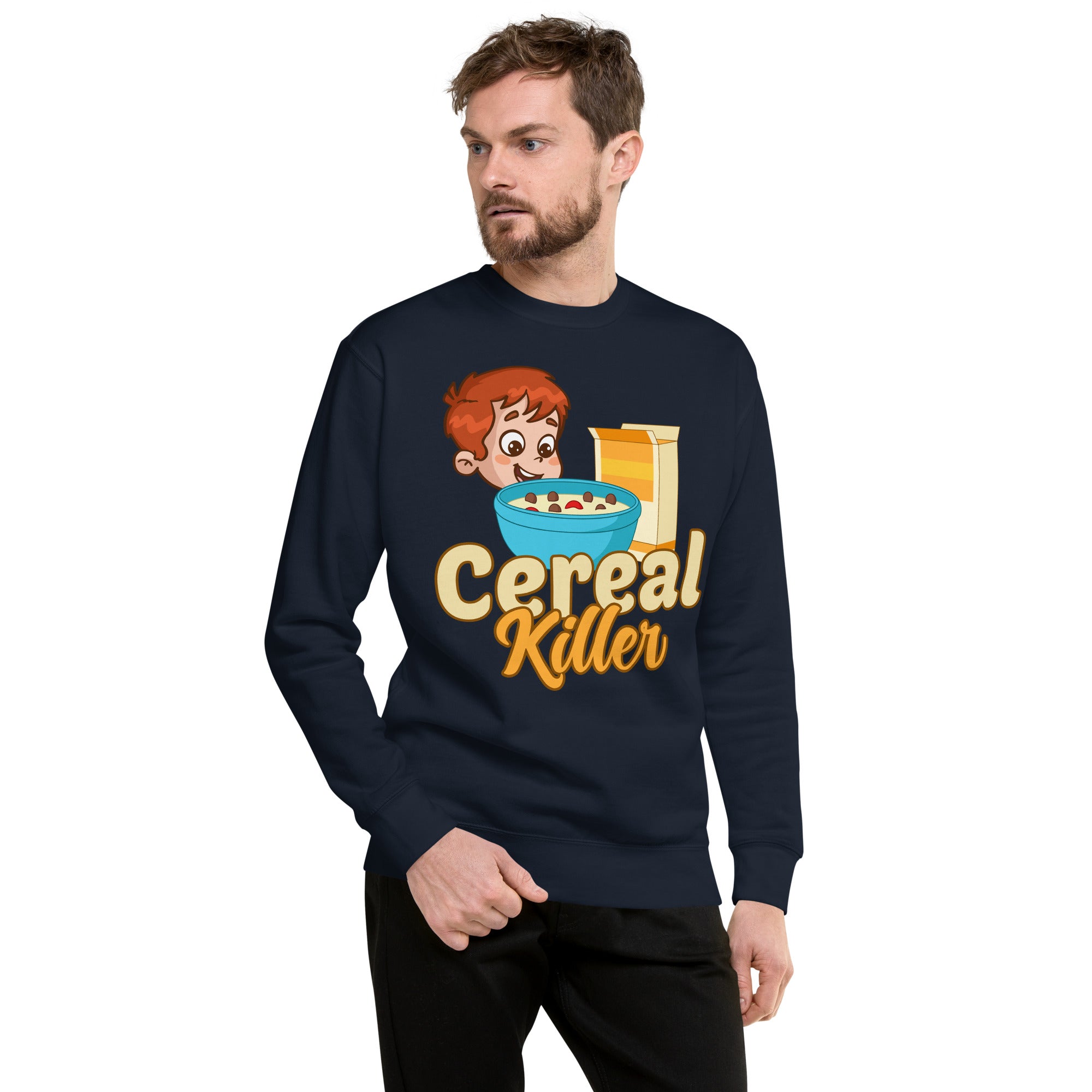 Cereal Killer Unisex Premium Sweatshirt