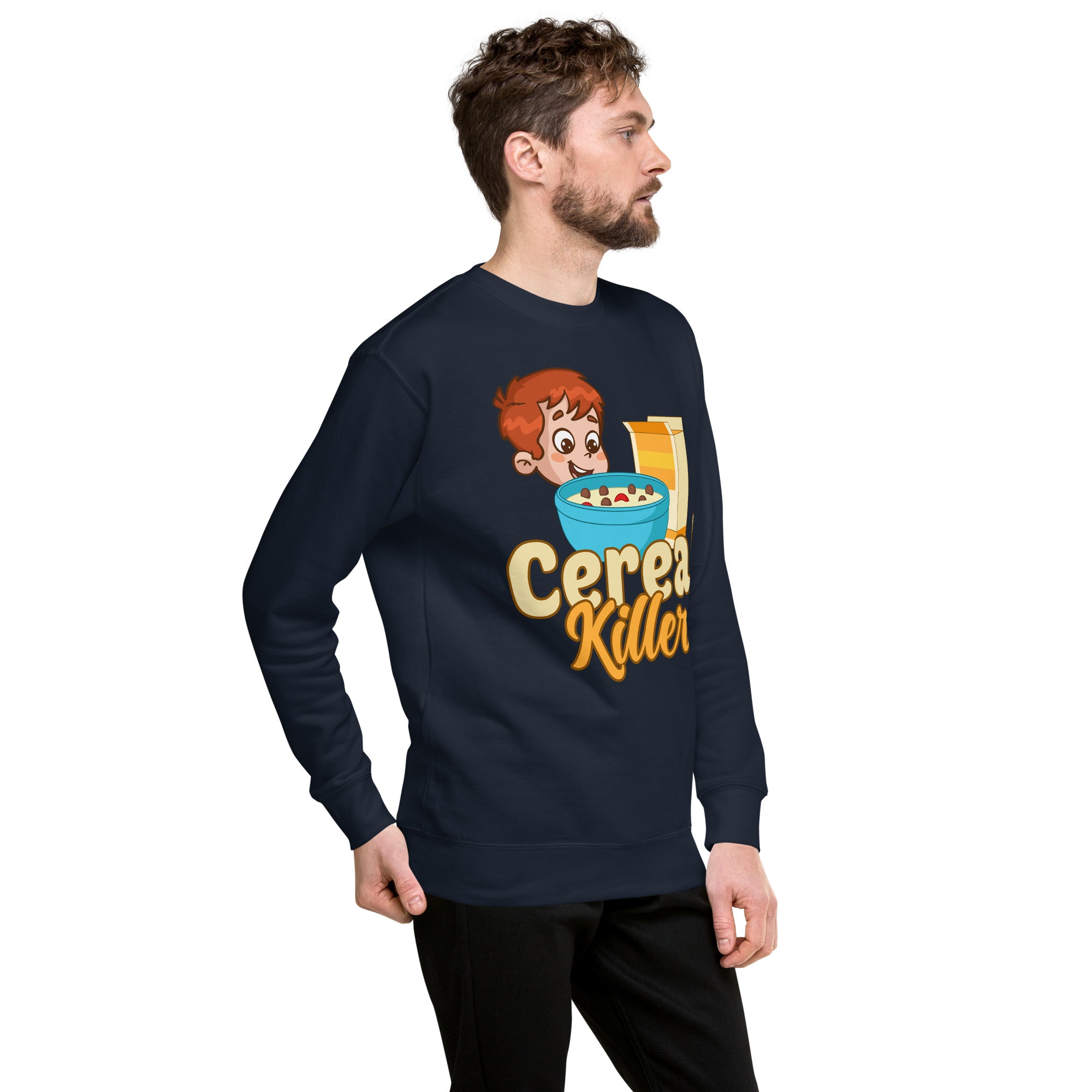Cereal Killer Unisex Premium Sweatshirt