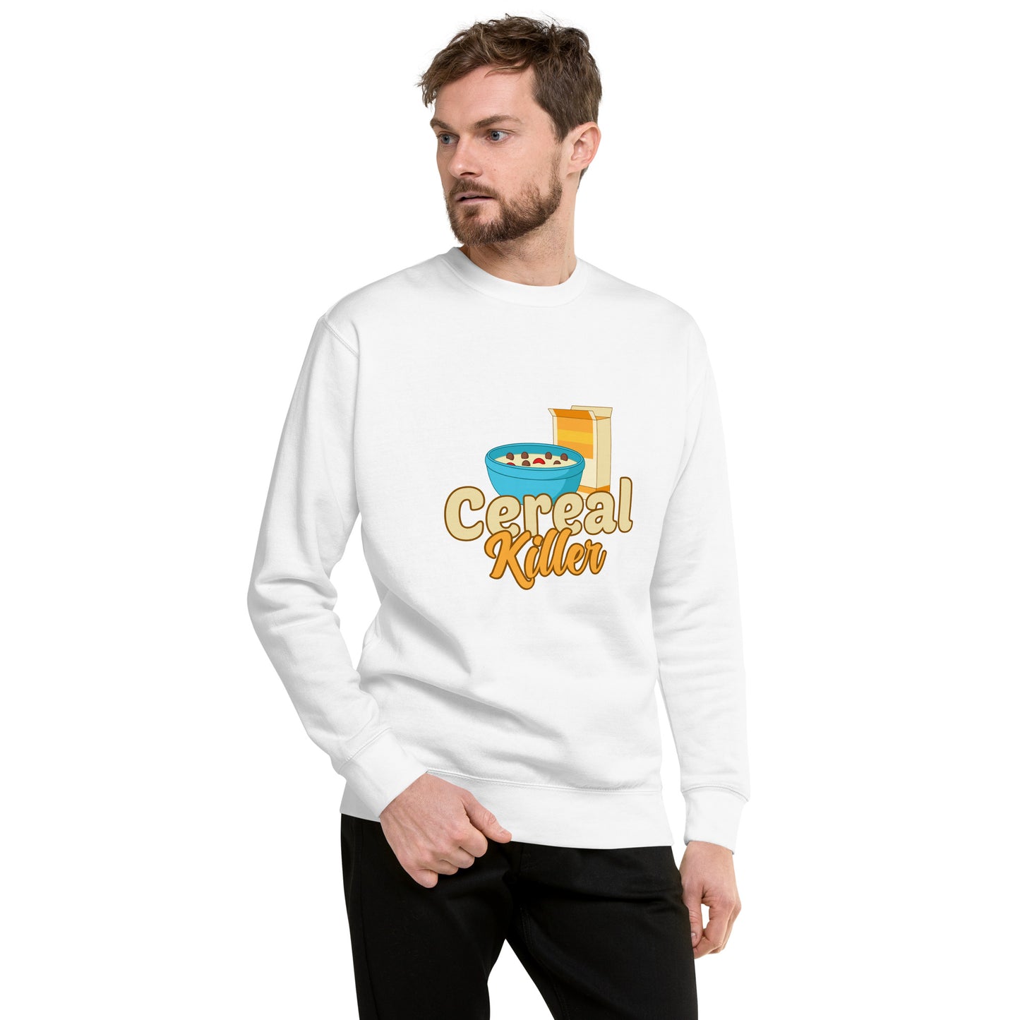 Cereal Killer Unisex Premium Sweatshirt