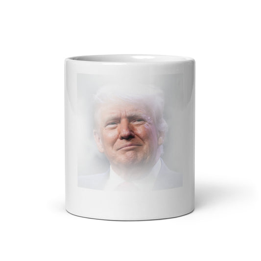 Par Don Me White glossy mug