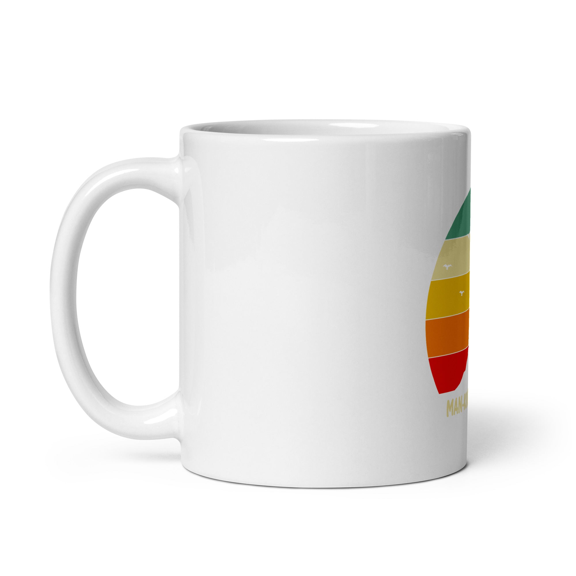 Be Kind White glossy mug
