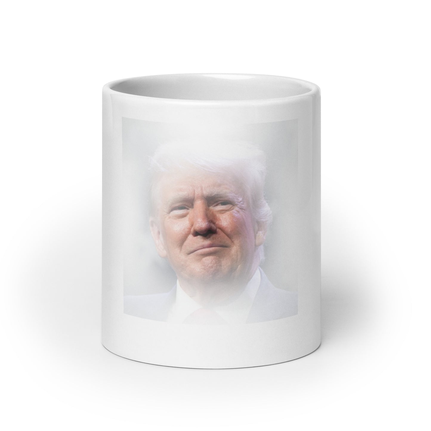 Par Don Me White glossy mug