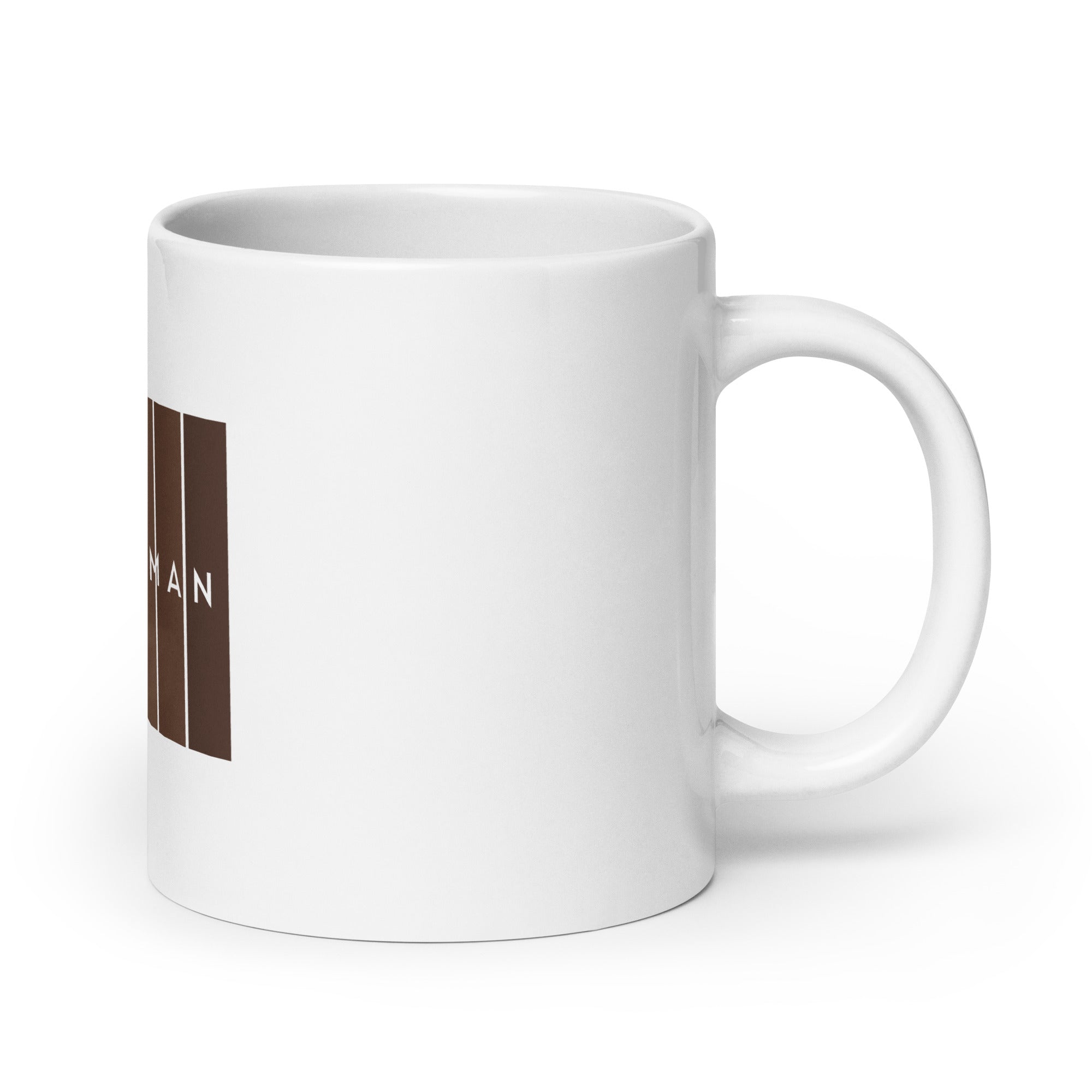 I Am Human White glossy mug-Motivational-Smart-inspiration-kind-caring-compassion