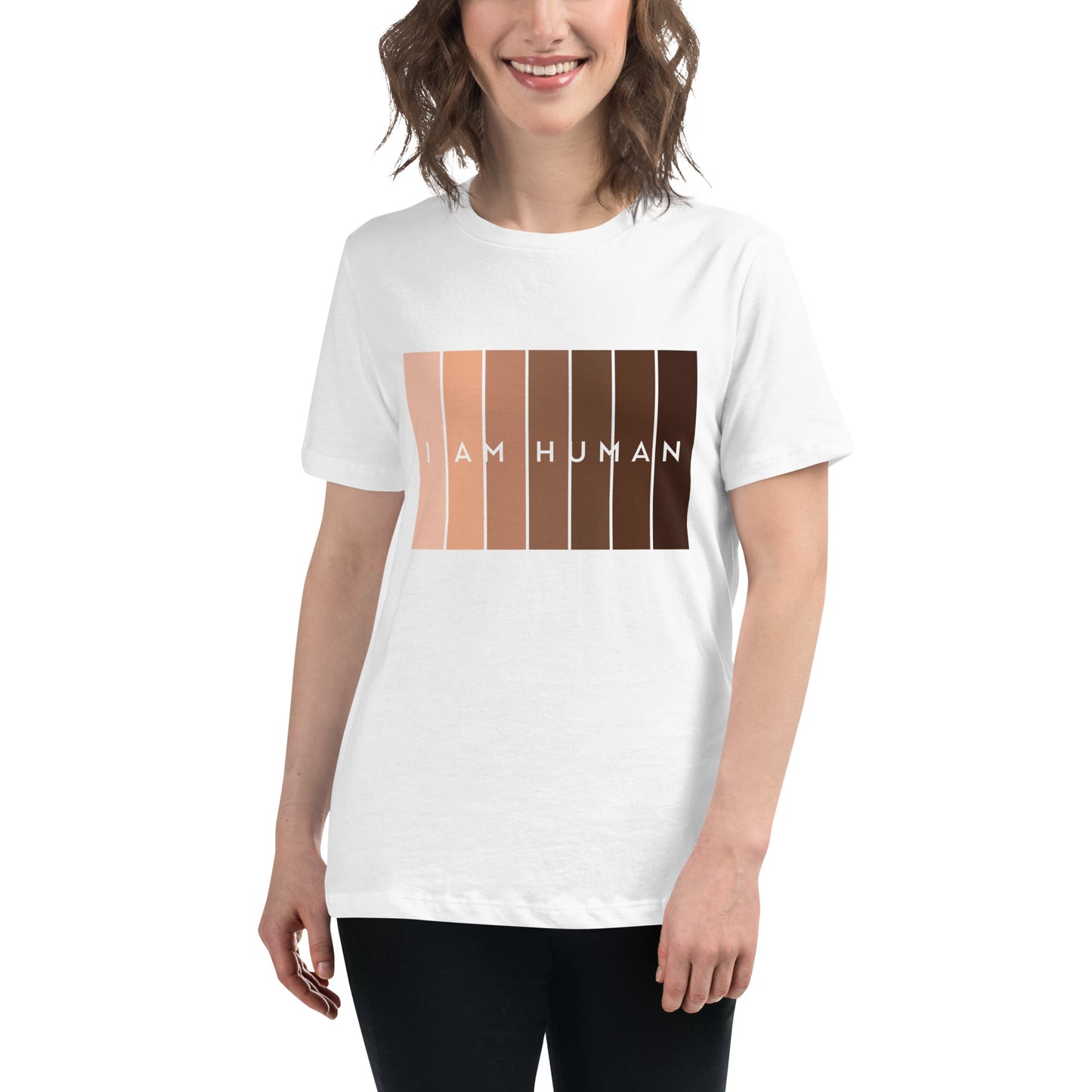 I Am Human Women's Relaxed T-Shirt